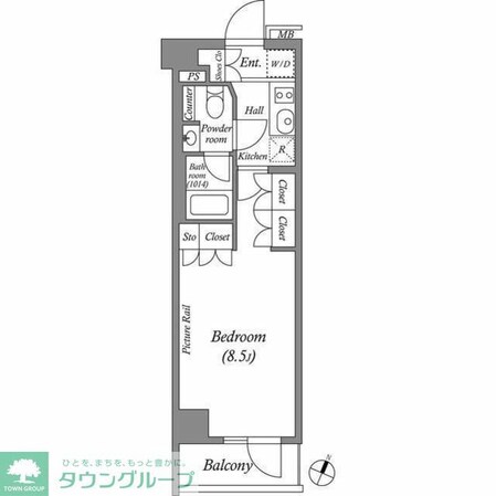 ルクレ西池袋の物件間取画像